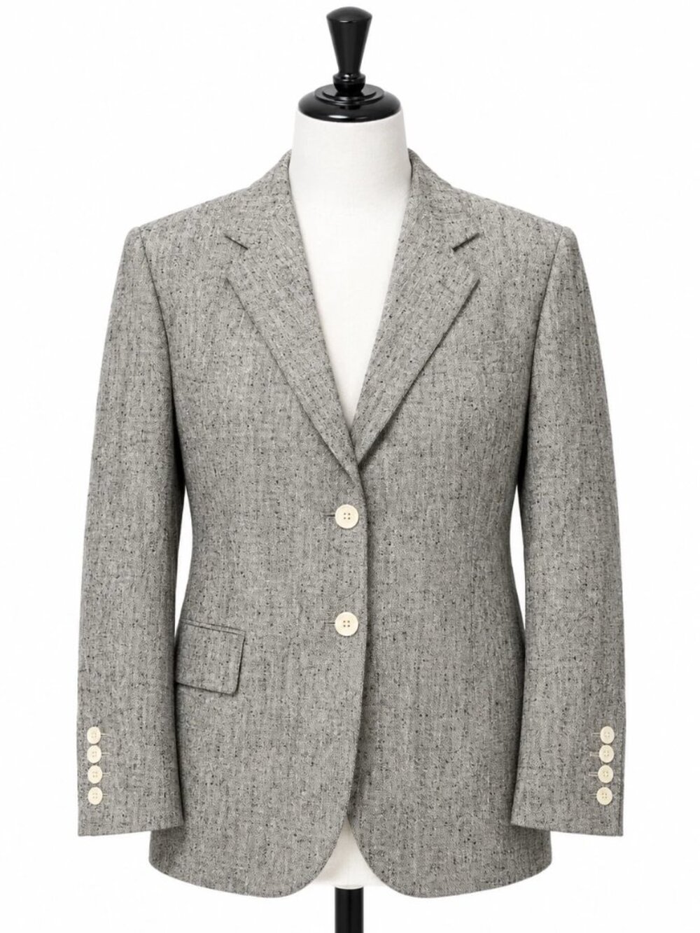 Vtg 1960s English Manor Twee 44R Wool Blazer sport coat jacket suit jacket